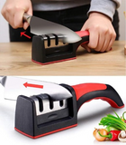 3-in-1 Knife Sharpener With Fruit And Meat Knife