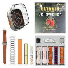 Ultra Smart Watch With 10 Straps